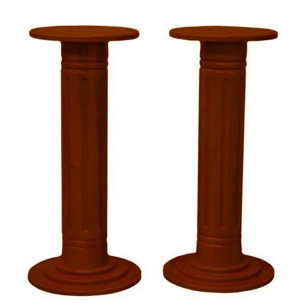 Afs Pedestal - Cherry (each) 72139